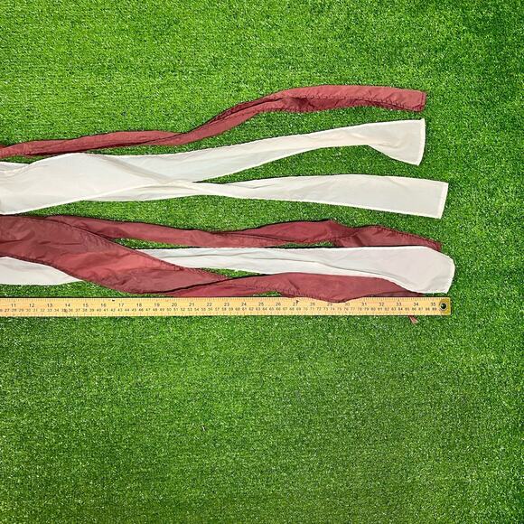 Vintage Texas A&M Windsock Aggies Maroon And White Yard Decor Aggie 36X9 EUC - Picture 3 of 5